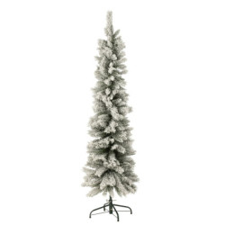 Zasněžený vánoční stromek Snowy Green - 47*47*185cm