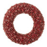 Dekorativní věnec z červených bobulí Berries L - 45*6*45cm