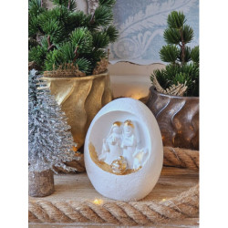 Malý zelený třpytivý vánoční stromeček Tree glitter - Ø 9*15 cm