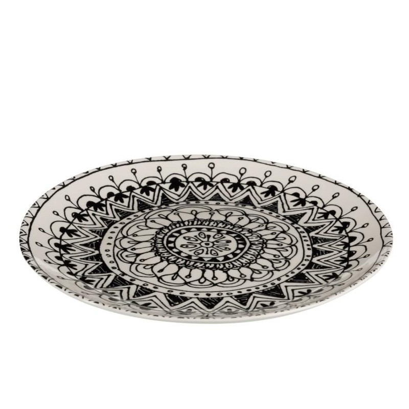 Jídelní talíř Mono Boho - Ø 28 *3cm