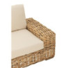 Přírodní 3-místná ratanová pohovka Mya Rattan Natural - 215*90*71 cm