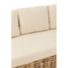 Přírodní 3-místná ratanová pohovka Mya Rattan Natural - 215*90*71 cm