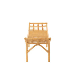 Přírodní ratanová designová lavice Ana Rattan - 120*41*49 cm