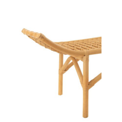 Přírodní ratanová designová lavice Ana Rattan - 120*41*49 cm