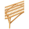 Přírodní ratanová designová lavice Ana Rattan - 120*41*49 cm