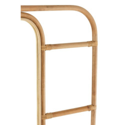 Přírodní ratanové zrcadlo se žebříkem Ellen Rattan Natural - 80*3*180 cm