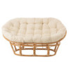 Přírodní oválná ratanová pohovka Roni Rattan Natural - 173*110*75 cm