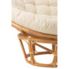 Přírodní oválná ratanová pohovka Roni Rattan Natural - 173*110*75 cm