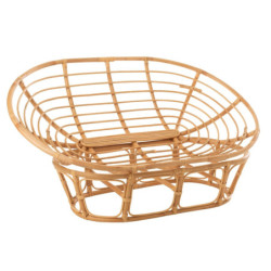Přírodní oválná ratanová pohovka Roni Rattan Natural - 173*110*75 cm