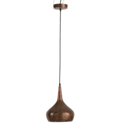 Kovové stropní světlo Drop antik - Ø 23*180 cm