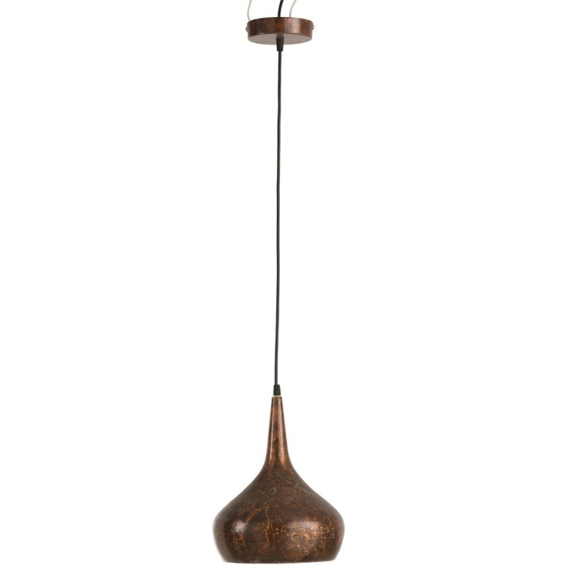 Kovové stropní světlo Drop antik - Ø 23*180 cm
