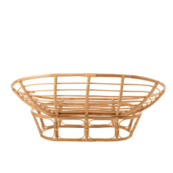 Přírodní oválná ratanová pohovka Roni Rattan Natural - 173*110*75 cm