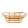 Přírodní oválná ratanová pohovka Roni Rattan Natural - 173*110*75 cm