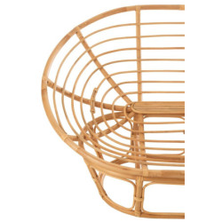Přírodní oválná ratanová pohovka Roni Rattan Natural - 173*110*75 cm