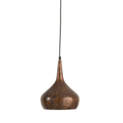 Kovové stropní světlo Drop antik - Ø 23*180 cm