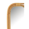 Přírodní ratanové zrcadlo se žebříkem Ellen Rattan Natural - 80*3*152cm