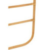 Přírodní ratanové zrcadlo se žebříkem Ellen Rattan Natural - 80*3*152cm