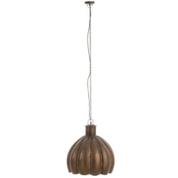 Kovové stropní světlo Flower antik - Ø 50*57 cm
