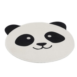 Černo-bílý kobereček Panda - 70*67 cm