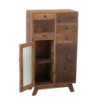 Dřevěná vintage komoda Retro - 62*30*110cm