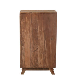 Dřevěná vintage komoda Retro - 62*30*110cm