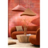 Oranžovozrzavá velká sofa Lounge Snow Poplar - 234*116*73cm