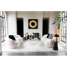 Bílá velká sofa Lounge Snow Poplar - 234*116*73cm