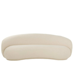 Bílá velká sofa Lounge Snow Poplar - 234*116*73cm