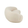 Bílá velká sofa Lounge Snow Poplar - 234*116*73cm