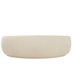 Bílá velká sofa Lounge Snow Poplar - 234*116*73cm