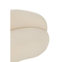 Bílá velká sofa Lounge Snow Poplar - 234*116*73cm