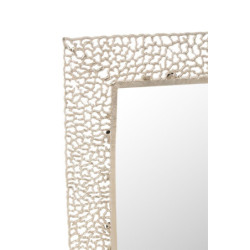 Champagne nástěnné zrcadlo Coral - 71*1*71 cm