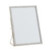 Stříbrný kovový fotorámeček s kamínky Jewel L - 15*20 cm