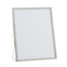 Stříbrný kovový fotorámeček s kamínky Jewel XL - 20*25 cm
