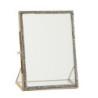 Zlatý kovový fotorámeček s kamínky Jewel L - 15*20 cm