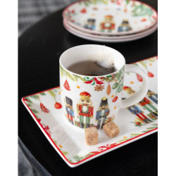 Vánoční hrnek s Louskáčky Chris Nutc v dárkové krabičce - 12*8*9 cm / 350ml