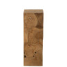 Přírodní dřevěný dekorativní podstavec Teak L - 35*35*100 cm