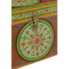 Dřevěná barevná truhla Mumbai mango wood - 78*43*45 cm