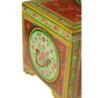 Dřevěná barevná truhla Mumbai mango wood - 78*43*45 cm