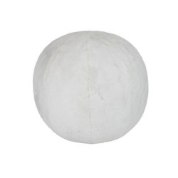 Bílý nafukovací puf Cutie -  Ø 40-50cm
